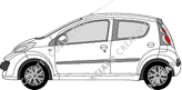 Citroën C1 Hatchback, 2005–2008