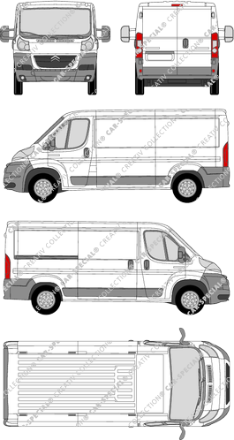 Citroën Jumper van/transporter, 2006–2014 (Citr_117)