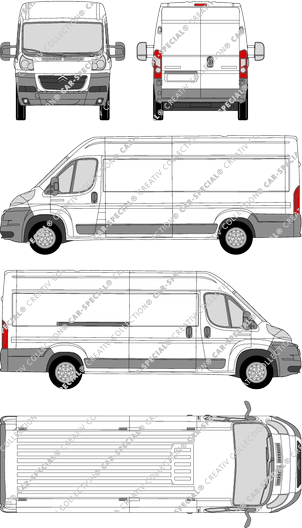 Citroën Jumper Kastenwagen, 2006–2014 (Citr_126)