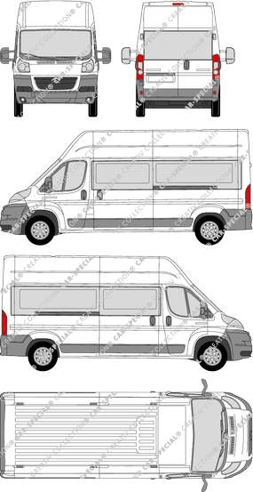 Citroën Jumper camionnette, 2006–2014 (Citr_157)