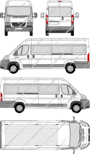 Citroën Jumper minibus, from 2006 (Citr_159)