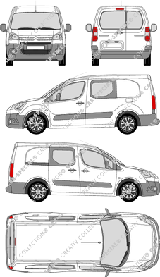 Citroën Berlingo furgón, 2009–2015 (Citr_189)