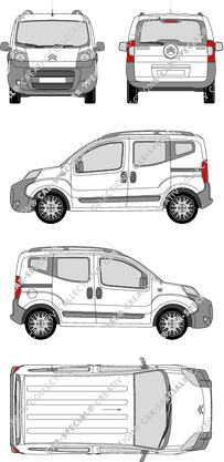 Citroën Nemo furgone, 2009–2015 (Citr_194)