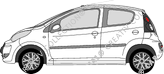 Citroën C1 Kombilimousine, 2008–2012