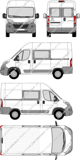 Citroën Jumper van/transporter, current (since 2014) (Citr_233)