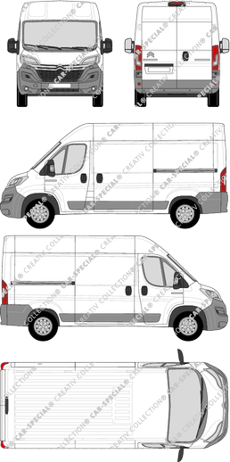 Citroën Jumper van/transporter, current (since 2014) (Citr_241)