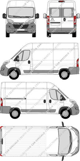 Citroën Jumper van/transporter, current (since 2014) (Citr_242)
