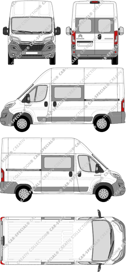 Citroën Jumper van/transporter, 2014–2024 (Citr_251)