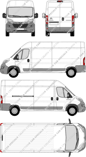 Citroën Jumper Kastenwagen, 2014–2024 (Citr_252)