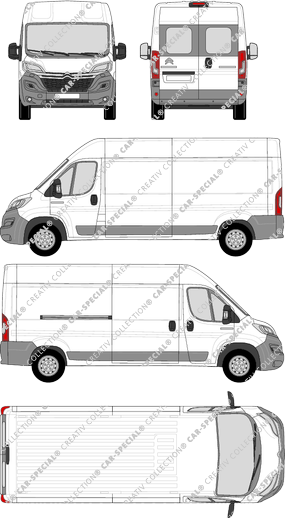 Citroën Jumper fourgon, 2014–2024 (Citr_254)