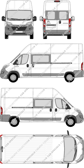 Citroën Jumper furgone, 2014–2024 (Citr_263)