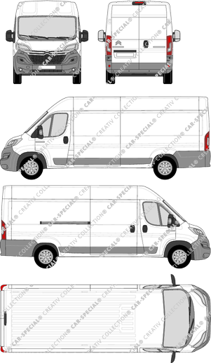 Citroën Jumper furgone, 2014–2024 (Citr_264)