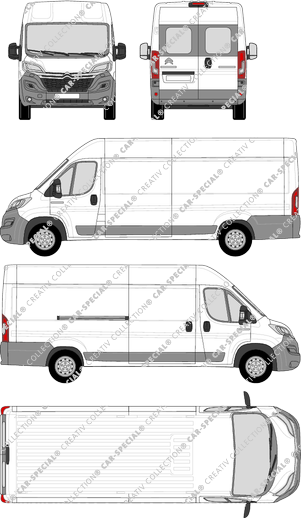 Citroën Jumper furgón, 2014–2024 (Citr_266)