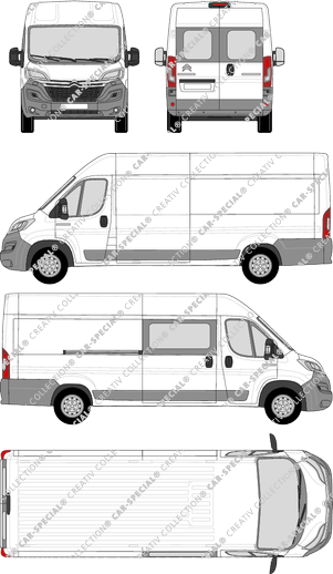 Citroën Jumper van/transporter, current (since 2014) (Citr_268)
