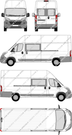 Citroën Jumper furgón, actual (desde 2014) (Citr_275)