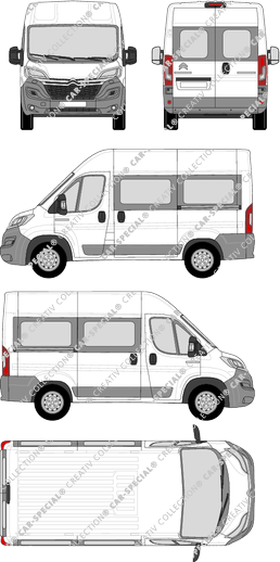 Citroën Jumper camionnette, actuel (depuis 2014) (Citr_279)