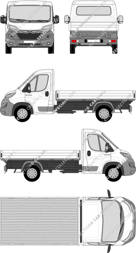 Citroën Jumper catre, 2014–2024 (Citr_287)