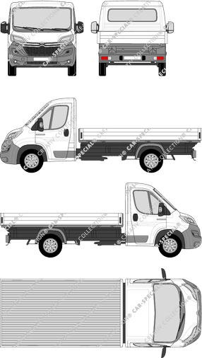 Citroën Jumper catre, 2014–2024 (Citr_288)