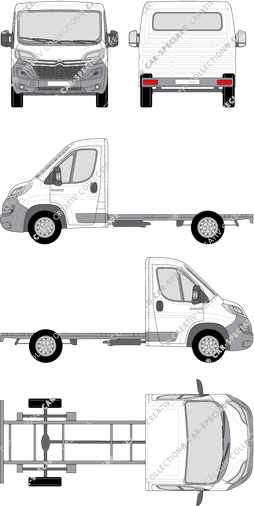 Citroën Jumper Chassis for superstructures, current (since 2014) (Citr_294)