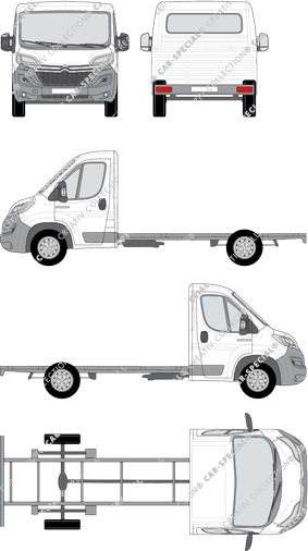 Citroën Jumper Chassis for superstructures, current (since 2014) (Citr_295)