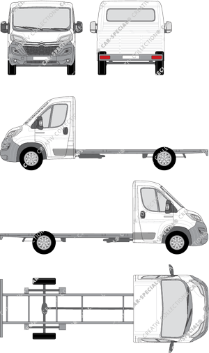 Citroën Jumper Fahrgestell für Aufbauten, aktuell (seit 2014) (Citr_296)