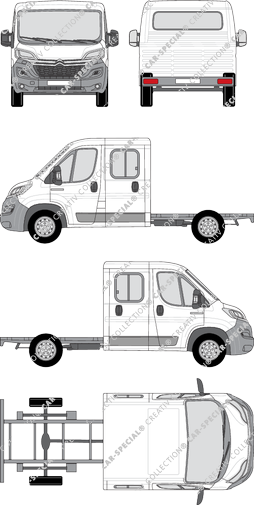 Citroën Jumper Fahrgestell für Aufbauten, aktuell (seit 2014) (Citr_297)