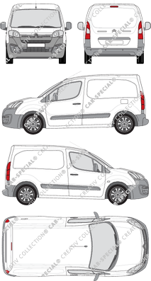 Citroën Berlingo, 2015–2018 (Citr_303)