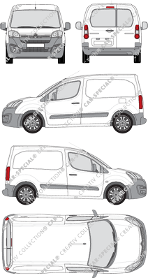 Citroën Berlingo, 2015–2018 (Citr_306)
