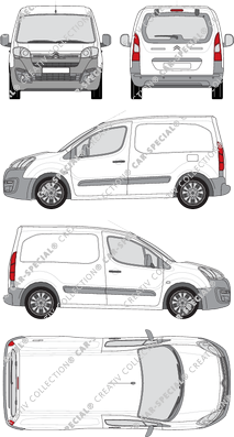 Citroën Berlingo, 2015–2018 (Citr_309)