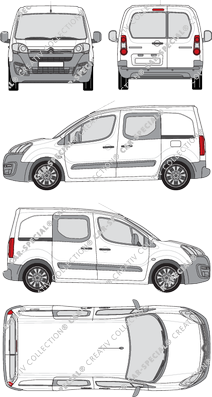 Citroën Berlingo, 2015–2018 (Citr_313)