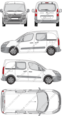 Citroën Berlingo, 2015–2018 (Citr_315)