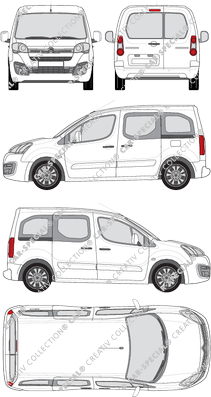 Citroën Berlingo, 2015–2018 (Citr_319)