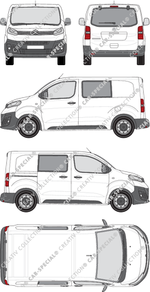 Citroën Jumpy van/transporter, current (since 2016) (Citr_347)