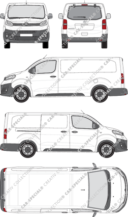 Citroën Jumpy van/transporter, current (since 2016) (Citr_361)