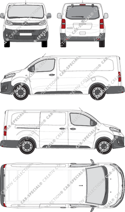 Citroën Jumpy Kastenwagen, 2016–2024 (Citr_361)