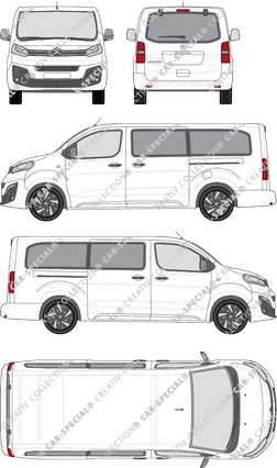 Citroën Spacetourer Minibus, current (since 2016) (Citr_366)