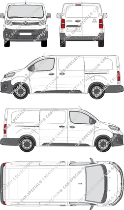Citroën Jumpy van/transporter, current (since 2016) (Citr_382)