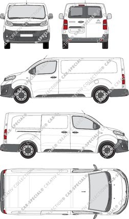 Citroën Jumpy van/transporter, current (since 2016) (Citr_383)