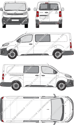 Citroën Jumpy van/transporter, current (since 2016) (Citr_385)