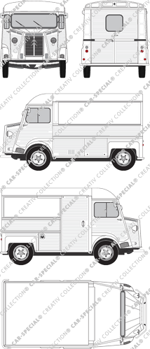 Citroën H furgone, 1964–1981 (Citr_408)