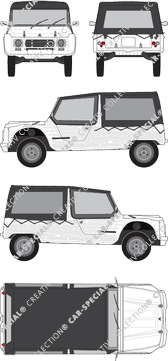 Citroën Méhari, 1968–1987 (Citr_409)