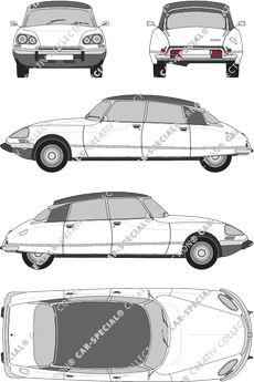 Citroën DS, berlina, 4 Doors (1967)