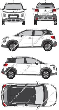 Citroën C3 Aircross, Aircross, station wagon, 5 Doors (2018)