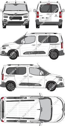 Citroën Berlingo fourgon, actuel (depuis 2018) (Citr_418)