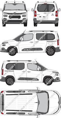 Citroën Berlingo, 2018–2024 (Citr_419)