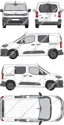 Citroën Berlingo fourgon, actuel (depuis 2018) (Citr_427)