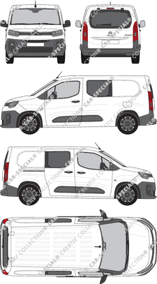 Citroën Berlingo furgón, 2018–2024 (Citr_428)