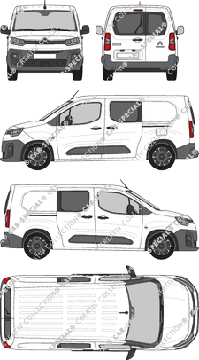 Citroën Berlingo Kastenwagen, 2018–2024 (Citr_431)