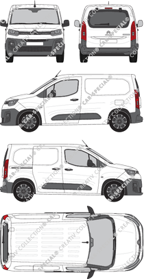 Citroën Berlingo van/transporter, 2018–2024 (Citr_432)