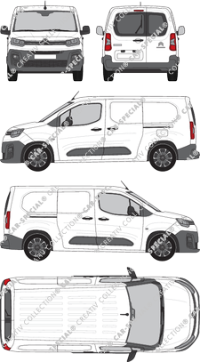 Citroën Berlingo furgón, 2018–2024 (Citr_439)